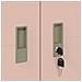 Armadio Rosa 60 x 40 x 180 cm Acciaio - Foto miniatura 9