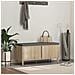 Panca per ingresso con cuscino Rovere Sonoma 100 x 38 x 46 cm - Foto miniatura 2