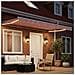 Cornice per Tenda Manuale con LED Rosso e Bianco 5 × 3,5 m - Foto miniatura 3
