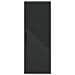 Mobiletto a muro Nero 33 x 34,5 x 90 cm Legno ingegnerizzato - Foto miniatura 3