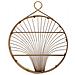 Bacheca Fuji In Rattan Naturale Da Parete — 60,5x10,5x76 Cm - Foto miniatura 1