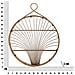 Bacheca Fuji In Rattan Naturale Da Parete — 60,5x10,5x76 Cm - Foto miniatura 6