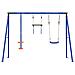 Set di Altalene per Esterni Multicolore 263 x 185 x 185 cm - Foto miniatura 4