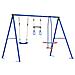 Set di Altalene per Esterni Multicolore 263 x 185 x 185 cm - Foto miniatura 6