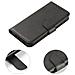 Custodia Magnetica Per Oppo A17, Cover Flip Con Supporto Per Portafoglio, Nera. - Foto miniatura 5
