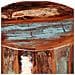 Sgabello In Legno Anticato Cilindrico - Foto miniatura 5