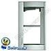Telaio Supporto Con Cornice 2 Moduli Sfera New Finitura Allmetal - Foto miniatura 4