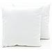 Coppia Cuscini Arredo Imbottiti Tessuto Ottoman In Tinta Unita Colore Bianco 25 40x40 Bianco 25 - Foto miniatura 3