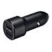 In Car Charger 2Port 15W Black W 2in1Cable - Foto miniatura 2