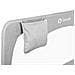 Hanna Sponda Letto Universale Barriera Protettiva Per Letto Alta 66 Cm Installazione Facile 180 Gradi Di Reclinazione Sponda Pieghevole Con Blocco Standsafe, Grigio - Foto miniatura 3