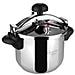 Pentola A Pressione Da 6 Litri, In Acciaio Inox Con Diametro 22 Cm Grigio - Foto miniatura 6