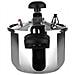 Pentola A Pressione Da 6 Litri, In Acciaio Inox Con Diametro 22 Cm Grigio - Foto miniatura 5