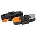 Set Pastiglie Freno Magura Nero / grigio / arancione 2 Pezzi - Foto miniatura 1
