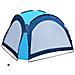 Tenda Per Feste Con Led E 4 Pareti 3,6x3,6x2,3 M Blu - Foto miniatura 5