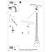 Sollux Sl. 0577 - Lampadario A Sospensione Diego 5, Moderno, Luce A Led Grigia Per Soggiorno, Camera Da Letto, Corridoio, Ufficio, Attacco E27, Colore: Grigio - Foto miniatura 10