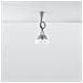 Sollux Sl. 0577 - Lampadario A Sospensione Diego 5, Moderno, Luce A Led Grigia Per Soggiorno, Camera Da Letto, Corridoio, Ufficio, Attacco E27, Colore: Grigio - Foto miniatura 13