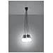 Sollux Sl. 0577 - Lampadario A Sospensione Diego 5, Moderno, Luce A Led Grigia Per Soggiorno, Camera Da Letto, Corridoio, Ufficio, Attacco E27, Colore: Grigio - Foto miniatura 4