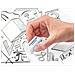 Rasoplast 526 B3 Bk3d Eraser Set (1 X Rasolplast Combi Eraser 2 X Rasoplast Eraser)  - Foto miniatura 4