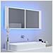Specchio da Bagno con LED Bianco 100x12x45 cm in Acrilico - Foto miniatura 3