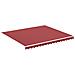 Tessuto di Ricambio per Tenda da Sole Rosso Borgogna 4x3,5 m - Foto miniatura 1