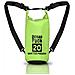 Borsa Zaino Impermeabile 20l, Dry Bag Mare 20 Litri, Sacca Impermeabile Con Tracolla Regolabile, Zaino Waterproof Per Barca Pesca Rafting Spiaggia Sport Acquatici (verde)  - Foto miniatura 1