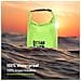 Borsa Zaino Impermeabile 20l, Dry Bag Mare 20 Litri, Sacca Impermeabile Con Tracolla Regolabile, Zaino Waterproof Per Barca Pesca Rafting Spiaggia Sport Acquatici (verde)  - Foto miniatura 4