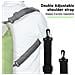 Borsa Zaino Impermeabile 20l, Dry Bag Mare 20 Litri, Sacca Impermeabile Con Tracolla Regolabile, Zaino Waterproof Per Barca Pesca Rafting Spiaggia Sport Acquatici (verde)  - Foto miniatura 5