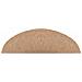 Tappeti Adesivi per Scale 15 pz 56x17x3 cm Beige - Foto miniatura 2