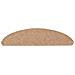 Tappeti Adesivi per Scale 15 pz 56x17x3 cm Beige - Foto miniatura 5