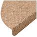 Tappeti Adesivi per Scale 15 pz 56x17x3 cm Beige - Foto miniatura 7