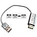 O-HDMI-TO-USBC-2 adattatore grafico USB 3840 x 2160 Pixel Bianco - Foto miniatura 4