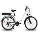 Bicicletta Elettrica Citybike Funny Ruote 26" Telaio in Alluminio Colore Bianco - Foto miniatura 1