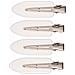 4 Fermagli Per Capelli Senza Piega White - Foto miniatura 1