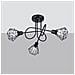Lampadario Artemis 3s Nero Sl. 1109 - Moderno Lampadari Nero 28.5x48x48 Cm - Foto miniatura 2