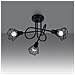 Lampadario Artemis 3s Nero Sl. 1109 - Moderno Lampadari Nero 28.5x48x48 Cm - Foto miniatura 3