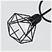 Lampadario Artemis 3s Nero Sl. 1109 - Moderno Lampadari Nero 28.5x48x48 Cm - Foto miniatura 4