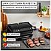 GI7178 Griglia elettrica intelligente Optigrill+ 2000W, Colore Nero - Foto miniatura 5