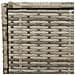 Contenitore Da Giardino Grigio 283l In Polyrattan - Foto miniatura 6