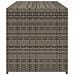 Contenitore Da Giardino Grigio 283l In Polyrattan - Foto miniatura 8