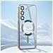Cover Magsafe Per Samsung S23 Fe In Silicone Bordo Cromato - Foto miniatura 2