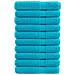 Asciugamani Sauna SOLUND 10 pz Turchesi 80x200 cm 600 g /m² - Foto miniatura 1