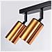 Lampada Da Soffitto Winx 6l Nero /coop Sl. 1380 - Moderno Lampade Da Soffitto Nero /rame 18.5x118x6 Cm - Foto miniatura 6