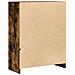 Credenza con LED Rovere Fumo 77x34x100 cm in Legno Multistrato - Foto miniatura 7