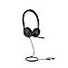 UH35 Dual UC USB-C /A Auricolare Cablato A Padiglione Musica e Chiamate USB Type-C / USB Type-A Nero - Foto miniatura 4
