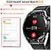 Smartwatch Con Ecg, Cardiofrequenzimetro, Fitness Tracker E Molteplici Modalità Sportive Black And Brown Leather Strap - Foto miniatura 6