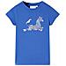 Maglietta da Bambina Blu Cobalto 128 - Foto miniatura 1