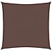Vela Parasole In Tela Oxford Quadrata 2x2 M Marrone - Foto miniatura 1