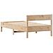 Letto senza Materasso 75x190 cm in Legno Massello Pino - Foto miniatura 8