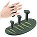 Protezioni Per Palmi Da Sollevamento Pesi In Silicone Antiscivolo, Presa Salda E Confortevole Green - Foto miniatura 3