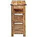 Tavolo Consolle 100x35x75 Cm In Legno Massello Di Mango - Foto miniatura 4